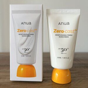 Anua Zero Cast Moisturizing Finish Sunscreen SPF 50 50ml - EXP 06/2028